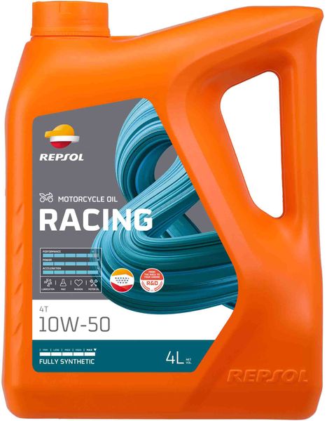 Repsol Racing 4T 10W-50, 4л RPP2000NGB фото