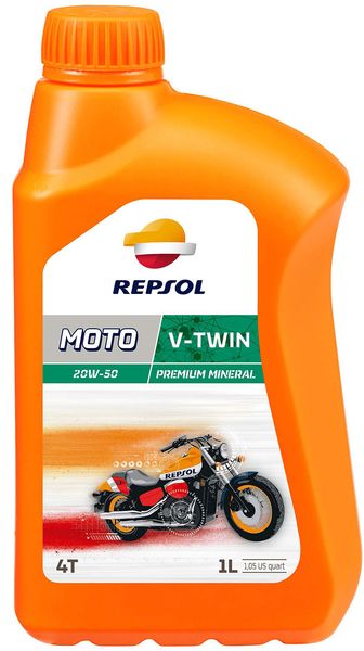 Repsol Moto V-Twin 4T 20W-50, 1л RP168Q51 фото