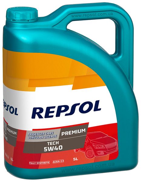 Repsol Premium Tech 5W-40, 5л RP081J55 фото