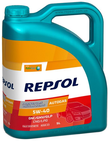 Repsol Auto Gas 5W-40, 5л RP033J55 фото