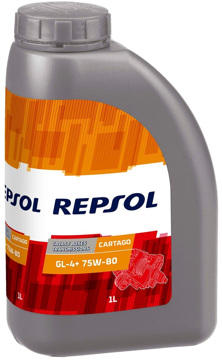 Купити REPSOL CARTAGO GL-4+ 75W80 в офіційному магазині в Україні